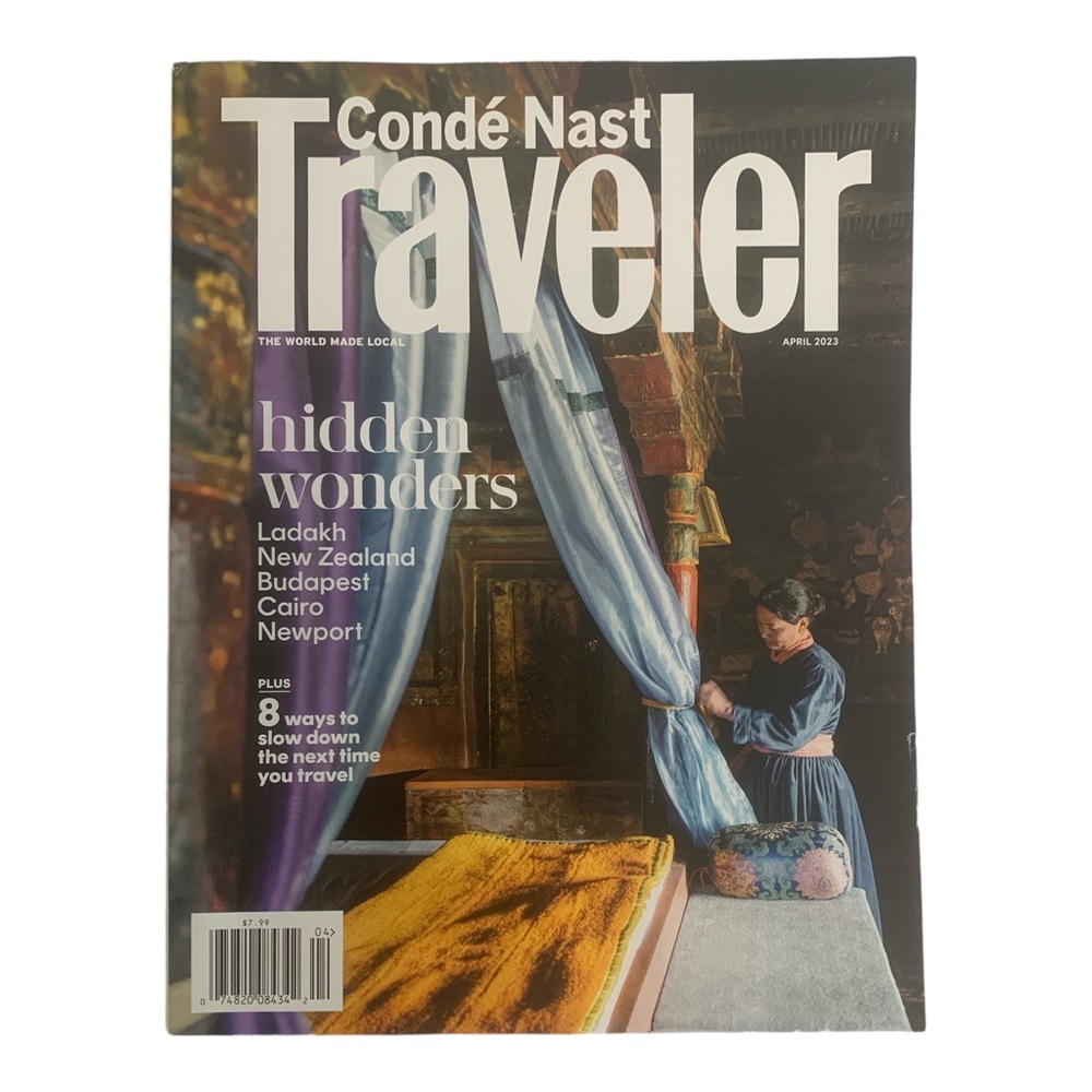 Conde Nast Traveler Magazine April 2023 Hidden Wonders New Zealand Budapest